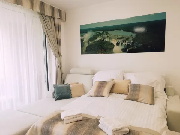 second double bed in the living-room