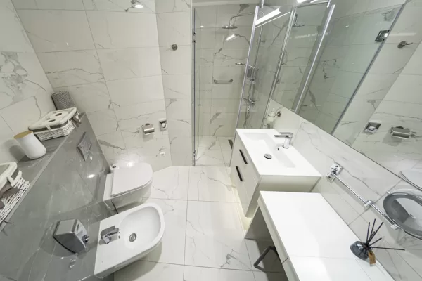walk-in shower